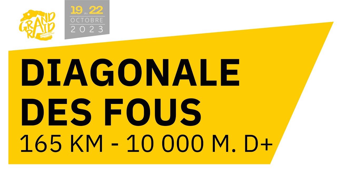 PARCOURS DIAGONALE DES FOUS 2023 YouTube PARCOURS DIAGONALE DES FOUS 2023 YouTube