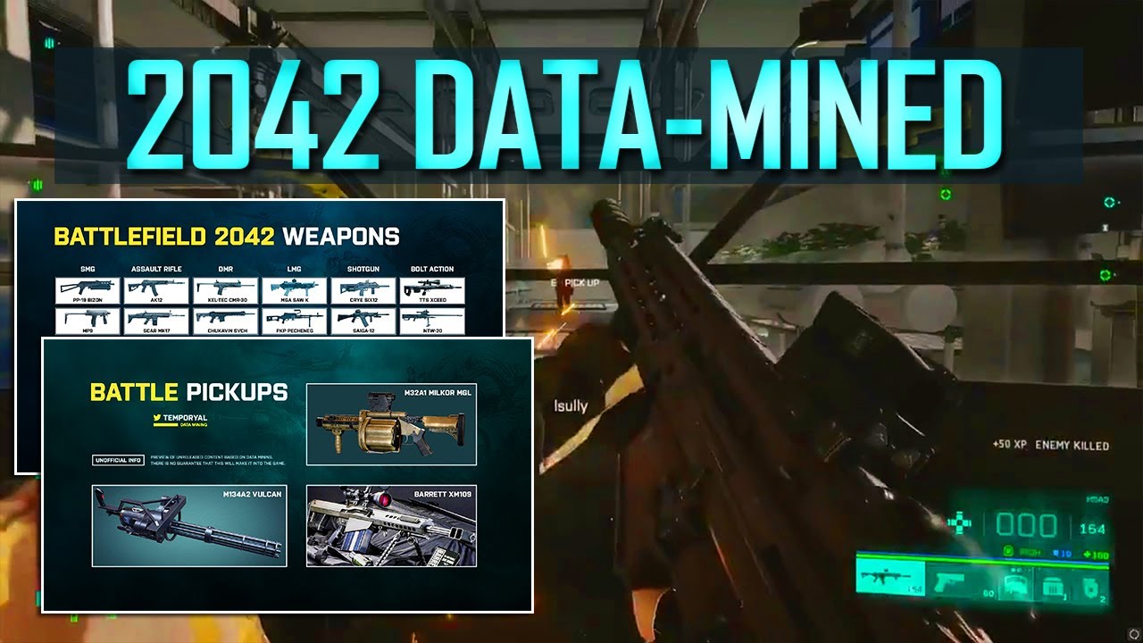 Battlefield 2042 ► New Specialist Gameplay, Season 1 Map & Weapons Data-Mined