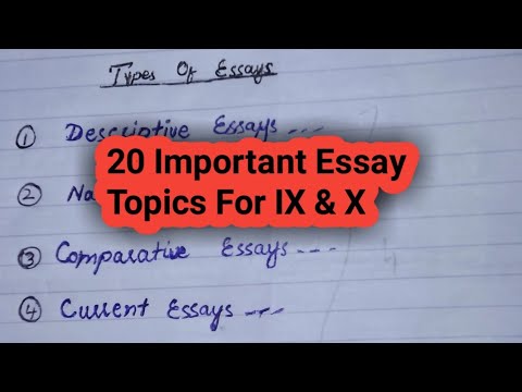 essay topics english