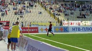 АМКАР - КРЫЛЬЯ СОВЕТОВ - 2:0. Гол: КУШЕВ (с пенальти), 20 - 1:0.