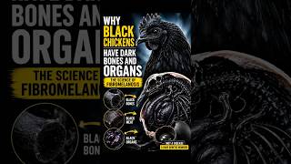 Why Black Chickens Have Dark Bones and Organs