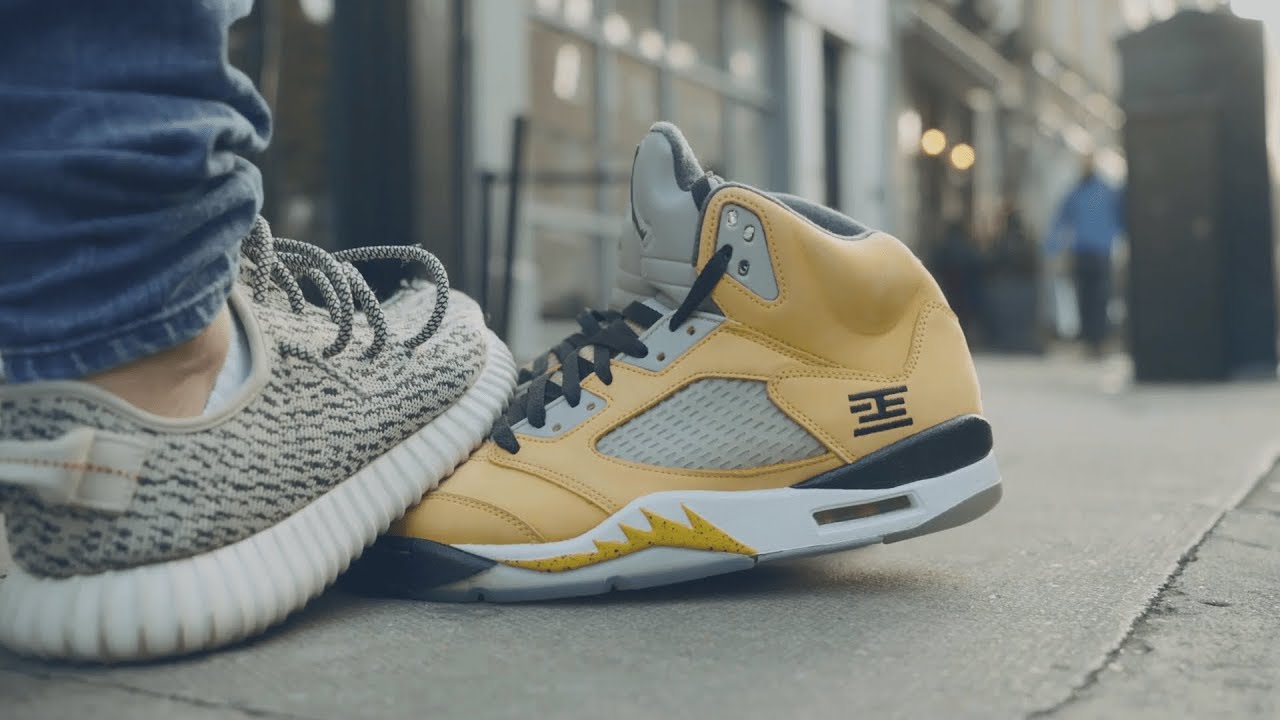 Stepping on Jordan 5 Tokyo Crep Protect Eraser Stepping on Jordan 5 Tokyo Crep Protect Eraser