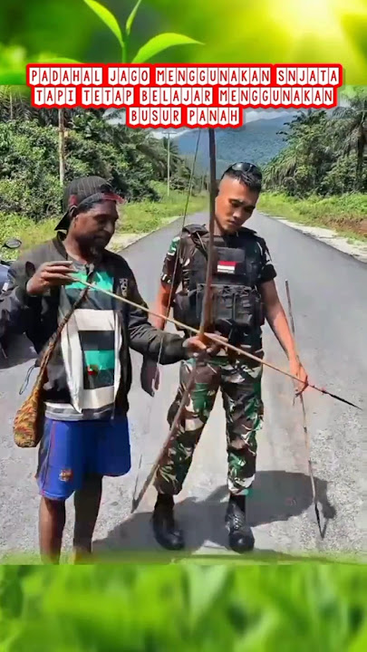 New knowledge for TNI soldiers 🔥 #tni #commando #tniad #papuabarat #aslipapua #tnidihatirakyat