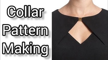 Collar design pattern making for sewing#patternmaking