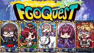 Fgo Fate Grand Order Quest 全サーヴァント集 エイプリルフール19 Youtube