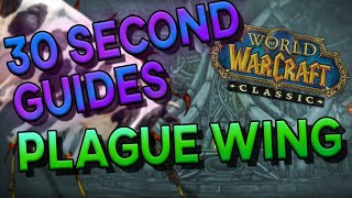 The Plague Wing - 30 Second Guides - Naxxramas