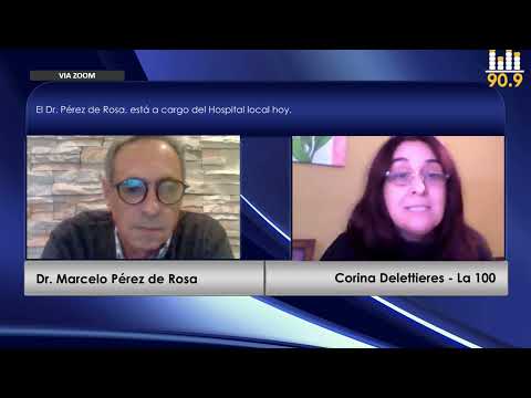 El Dr. Marcelo Pérez de Rosa dialogó con Corina Delettieres