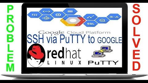 SSH via Putty to Linux Instances on Google Cloud