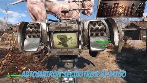 Fallout 4 Xbox One Mods|Automatron Securitron