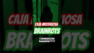 CAJA MISTERIOSA 🎁de BRAINROTS * NO debí comprarla *🍌🙊 CHIMPANZINI BANANINI #paranormal #brainrot