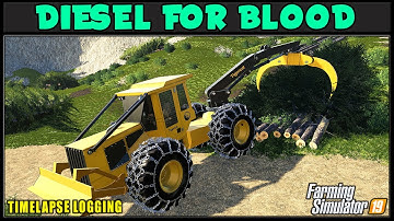 Testing Tigercat Swing Boom Skidder ⛽ DFB #18 ⛽ ✔ Farming Simulator 2019 ✔ FDR Logging
