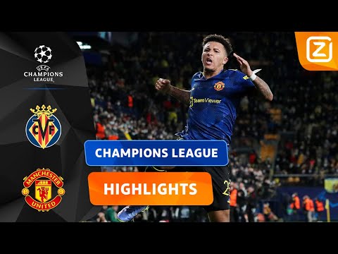 LEKKERE UITHAAL VAN SANCHO! 🚀 | Villarreal vs Man United | Champions League 2021/22 | Samenvatting