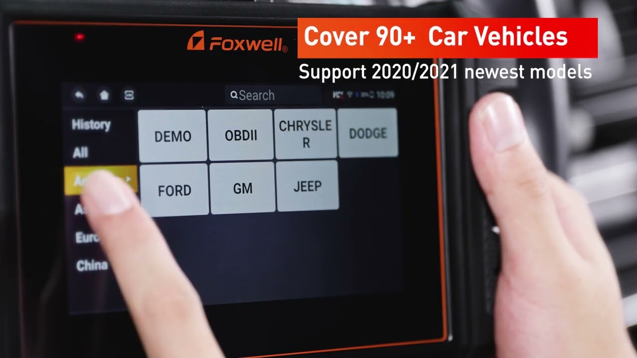 Foxwell NT706 OBD2 Scanner ABS SRS Engine AT Scan Tool