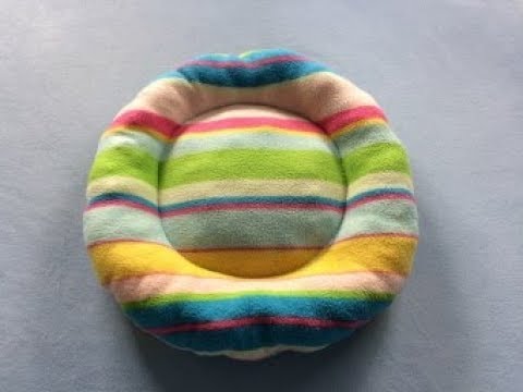 Video: How To Sew A Do-it-yourself Cat Bed