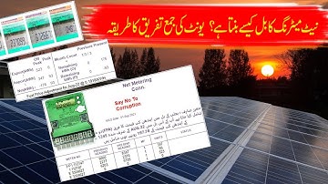 Net Metering Bill reading in Pakistan