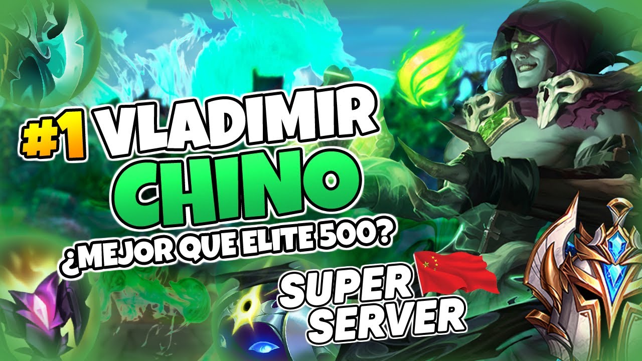 🩸¡ANALIZO AL MEJOR VLADIMIR DE CHINA!🩸*SECRETOS & TIPS CON MI MAIN*