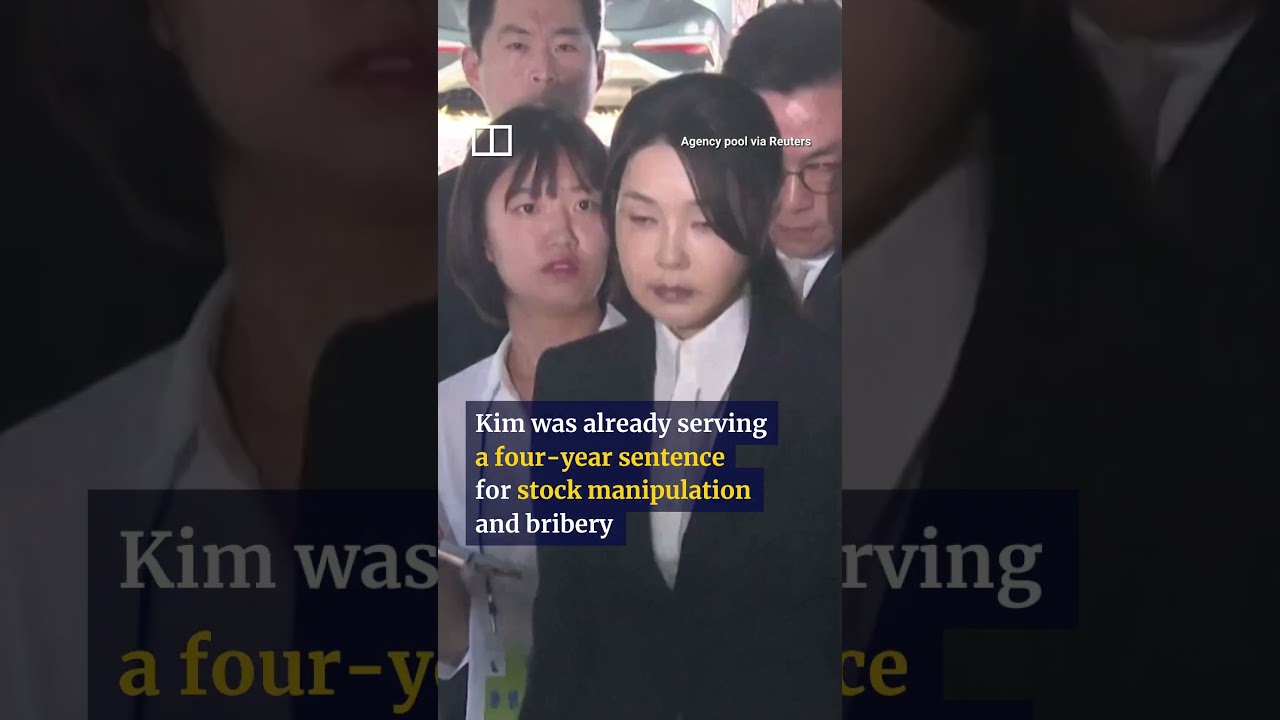 South Korean ex-first lady Kim Keon-hee gets 7 years for accepting ‘high-value precious metals’ as bribes