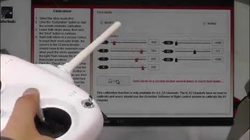 Calibrate & Setup of DT7, Phantom1,2, Vision + Transmitter with RC Assistant Software