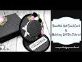 Beautiful Easel 'Hat' Card With Matching Gift Box-Tutorial 👒💋🤩