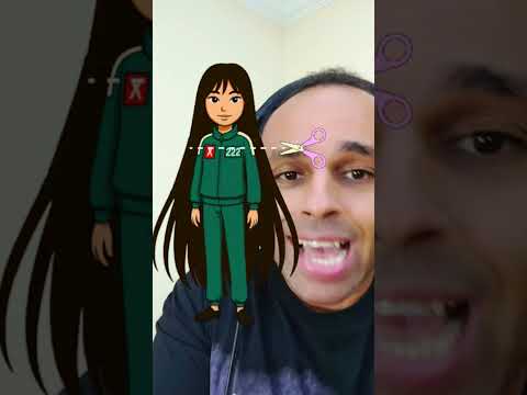تحدى قص الشعر لعبة الحبار الجزء 3 Hair Cutting Shorts Squidgame