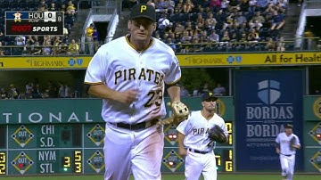 HOU@PIT: Springer ruled out at first, call confirmed