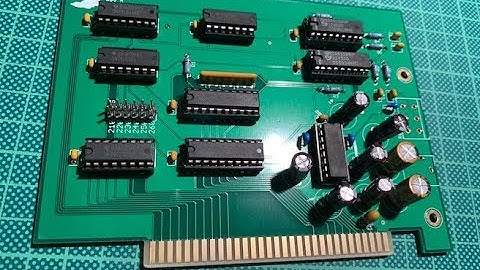 Assembling the MUS 1099 GameBlaster Clone - Part 1