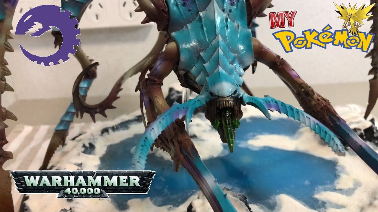 Warhammer 40K Tyranid Hierophant Bio-Titan Commission Unboxing! & Size Comparison