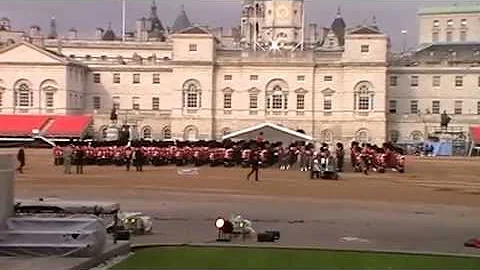 Beating Retreat Rehearsal - June 2013