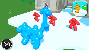 Tall Man Run - Gameplay Walkthrough Part 49 - Survival Game Levels 343-346 (iOS, Android)