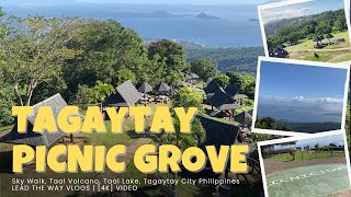 [4K] People’s Park in the Sky walking tour Tagaytay picnic Palace in the sky | LEAD THE WAY VLOGS