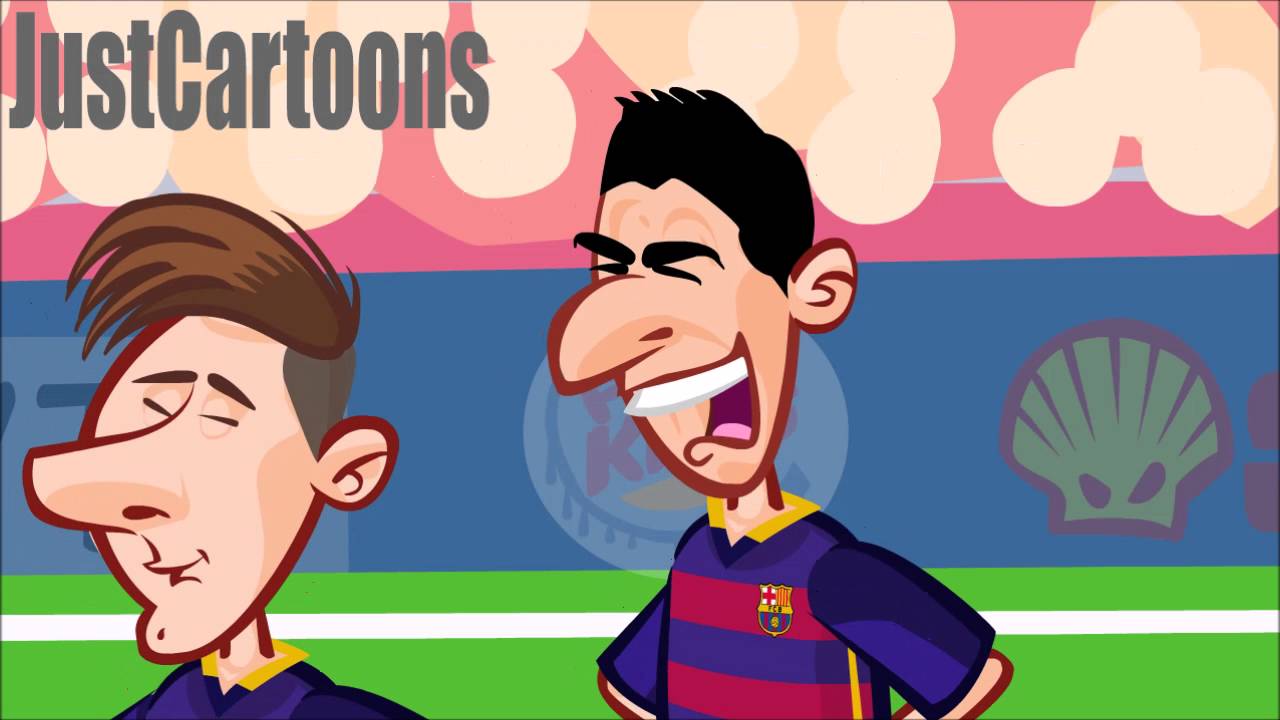 Vea el famoso penal de Messi y Suárez en un divertido dibujo animado | ANF  - Agencia de Noticias Fides