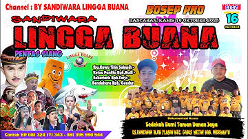 LIVE SANDIWARA LINGGA BUANA Rancahan, Kamis 16 Oktober 2025  PENTAS SIANG