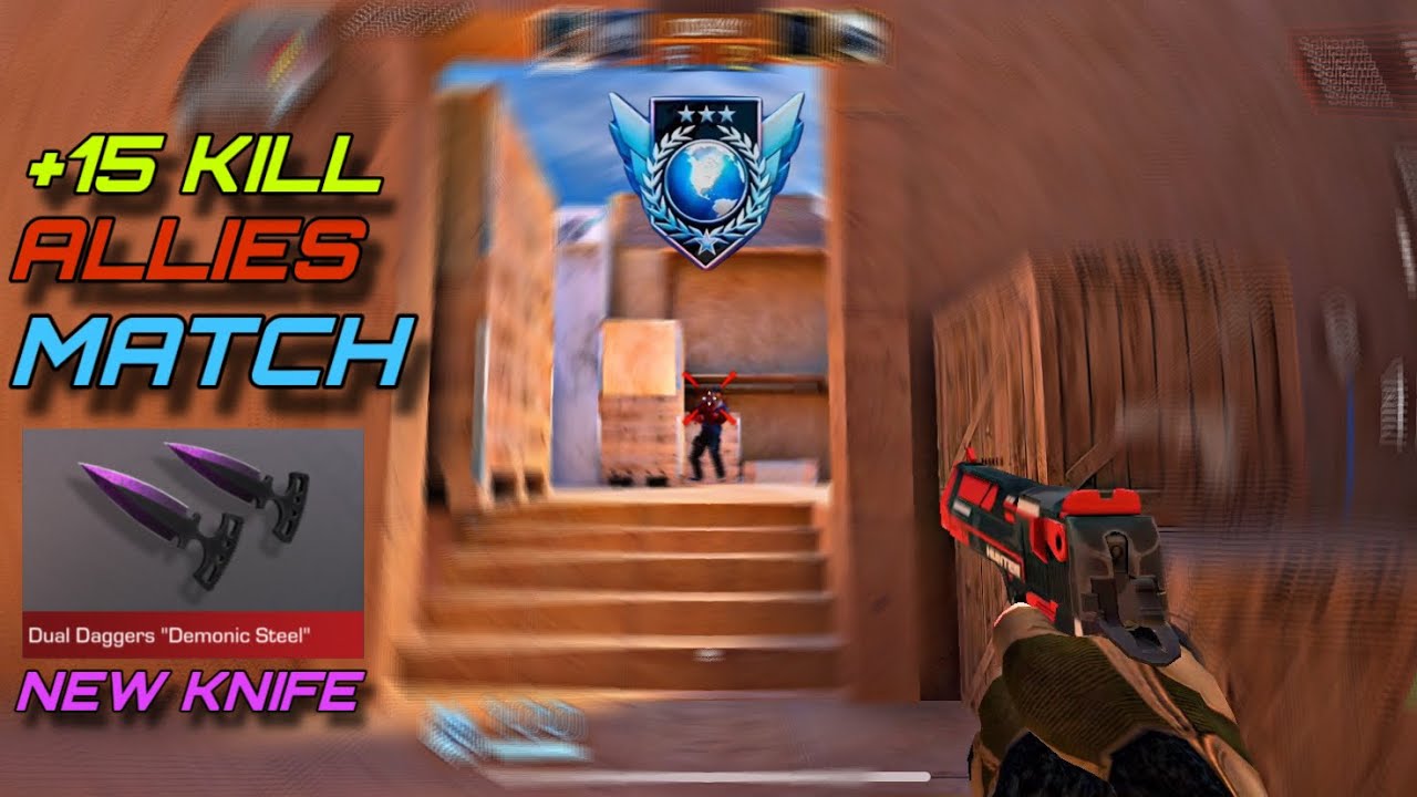 STANDOFF 2 | “New Knife Dual Daggers” | Allies Match Gameplay💫😍❤️| Iphone 11 | 0.35.2