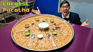 Making & Eating World's Biggest Paratha | सबसे बड़ा आलू परांठा |