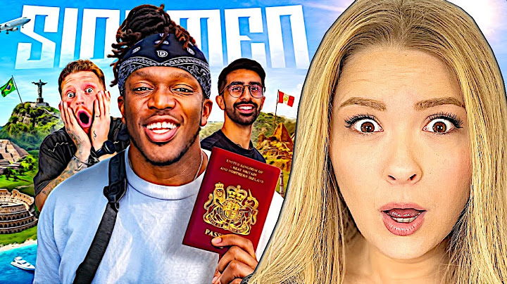 SIDEMEN SURVIVE THE 7 WONDERS OF THE WORLD Reaction