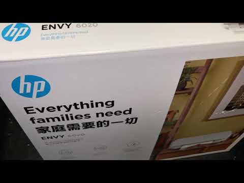 HP ENVY 6020 UNBOXING