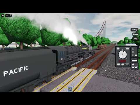The North Commuter Roblox Driving The UP Big Boy 4014 From Union Station To Transit Terminal Part 1 