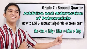 Addition and Subtraction of Polynomials