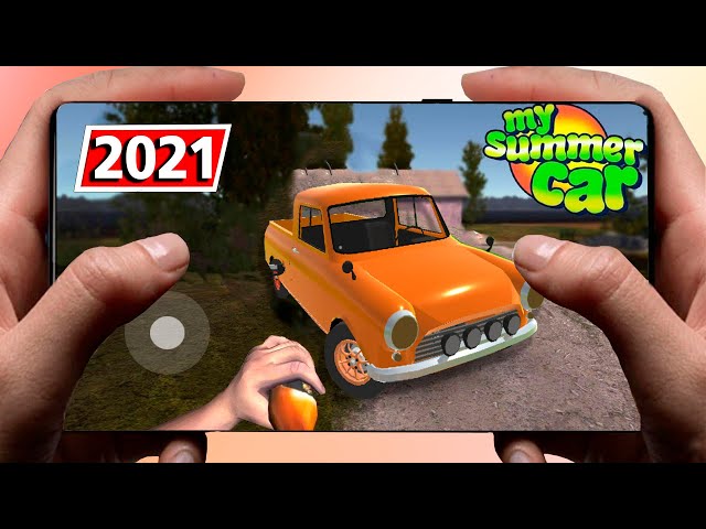 NOVO MY SUMMER CAR PRA ANDROID 2021 QUE TOP!! PiCK UP #01 