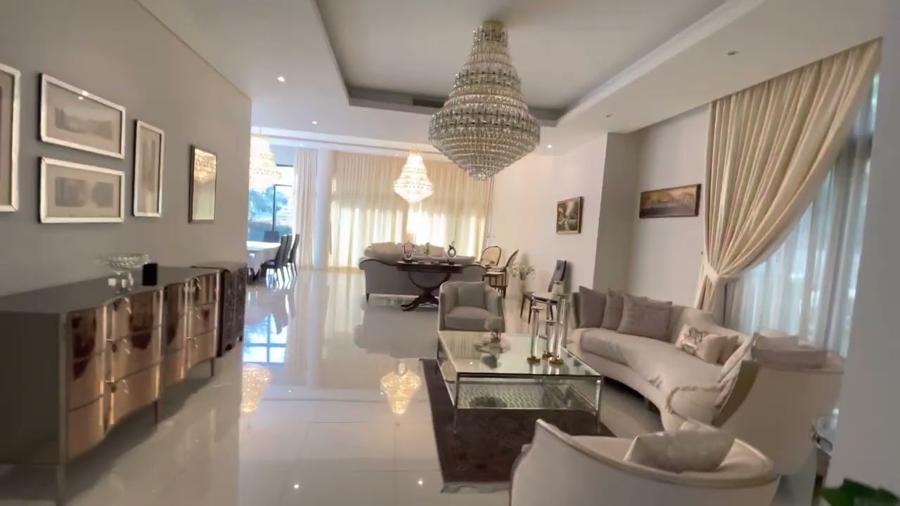 Damac hills-VD1-Golf ⛳️ and Lake - 5Br plus maid And storage-Garden on front and back+971585860008