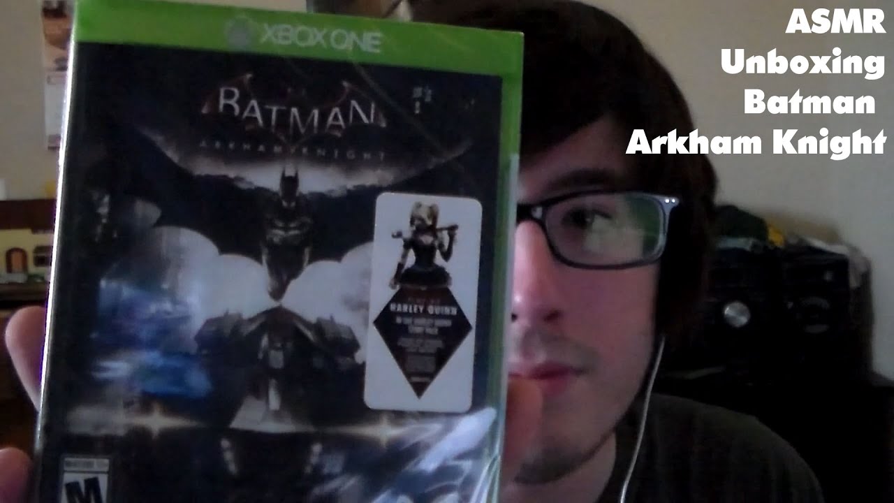 [ASMR] Unboxing The Batman Arkham Knight Game - YouTube