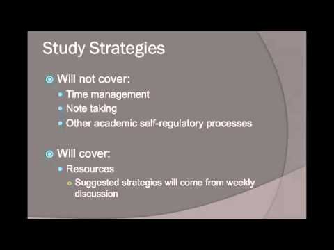 Memory and Study Strategies Presentation