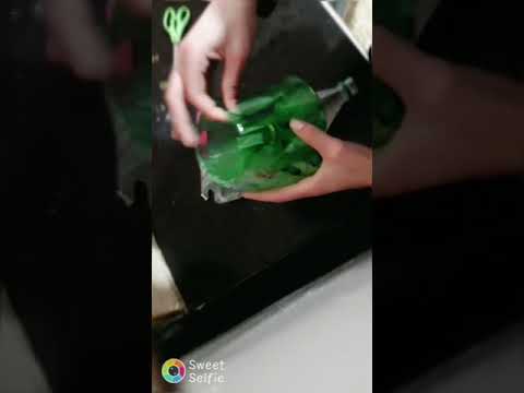 زيني بيتك بي ابسط شيء و هو قارورة بلاستيك