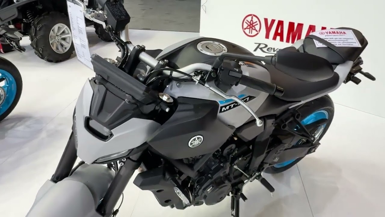 Yamaha MT-07 (2025) Walkaround - Moto Expo 2025 - YouTube