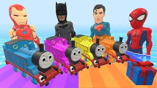Scary & Mysterious Gift From Clown VS Super Heroes VS RAGDOLL Venom screenshot 2