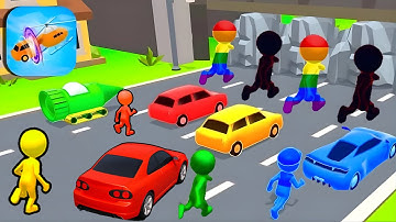 Shape Shifting🏃‍♂️🚗🚲🚦All Levels Gameplay Walkthrough Android,ios Max Level Ep 600