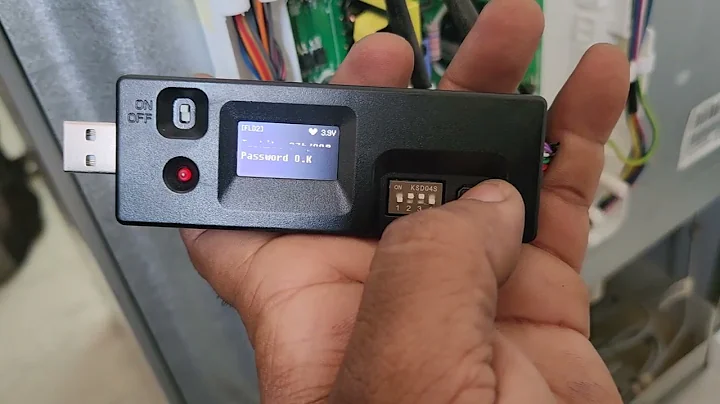 Software update in LG fridge (Linear compressor)