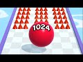 Ball run 2048  all levels gameplay android ios  levels 696  716 
