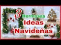 🎄IDEAS NAVIDEÑAS CON RECICLAJE/MANUALIDADES PARA NAVIDAD HECHAS EN CASA/CHRISTMAS DIY
