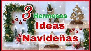 🎄IDEAS NAVIDEÑAS CON RECICLAJE/MANUALIDADES PARA NAVIDAD HECHAS EN CASA/CHRISTMAS DIY